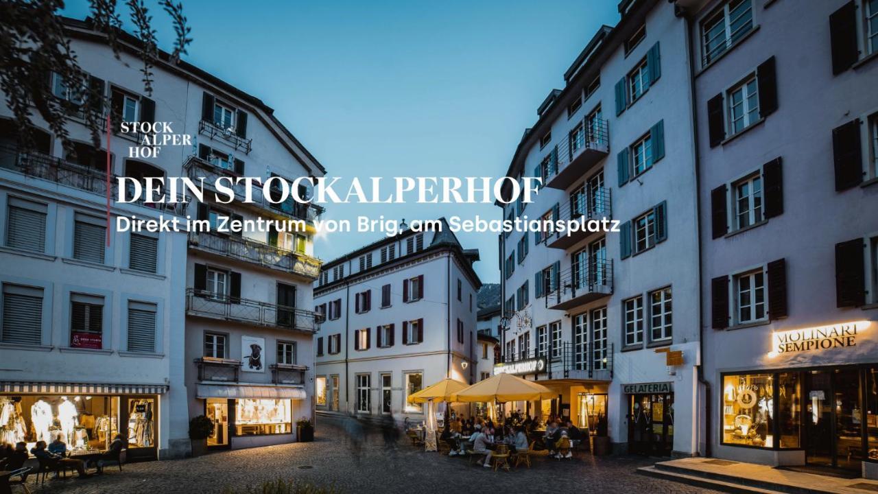 Hotel Stockalperhof Brig-Glis Eksteriør billede